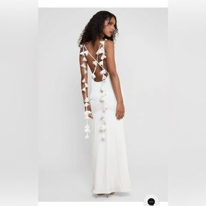 Leah jardin petal maxi dress